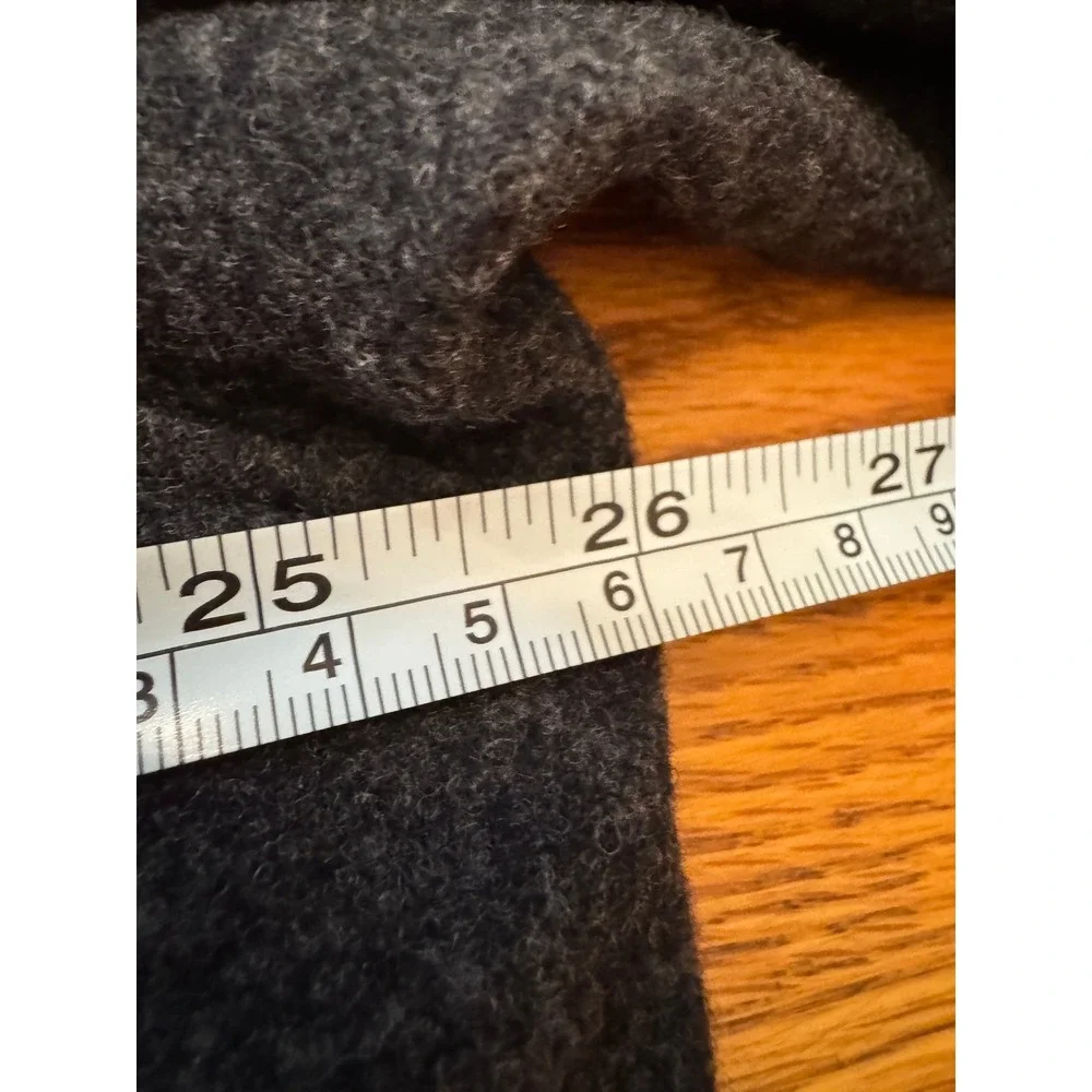 Banana Republic Shirt Jacket Mens XL Gray Wool Blend shacket layering heritage